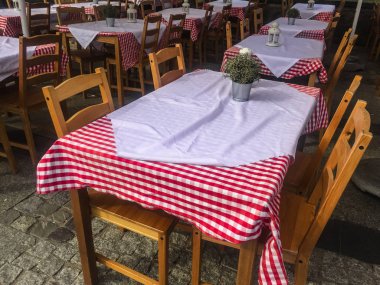 Gdans, Polonya'da alınan sokak Cafe