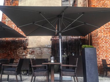 Gdans, Polonya'da alınan sokak Cafe