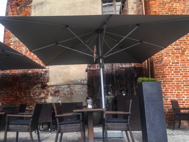 Gdans, Polonya'da alınan sokak Cafe