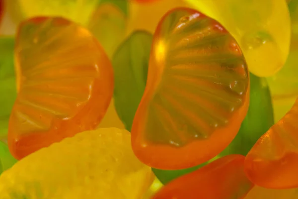 Fruit Jelly Candies Colorful Assortment — Stock Photo, Image