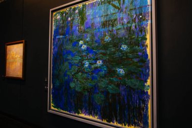 Paris, Fransa - 2 Ekim 2016: Monet resmi kalıcı col