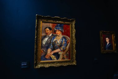 Paris, Fransa - 2 Ekim 2016: Kalıcı collectio ziyaret