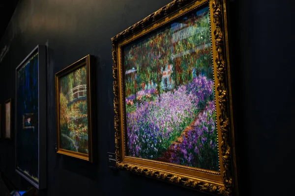 Paris, Franciaország - október 2., 2016: Monet mű állandó col — Stock Fotó