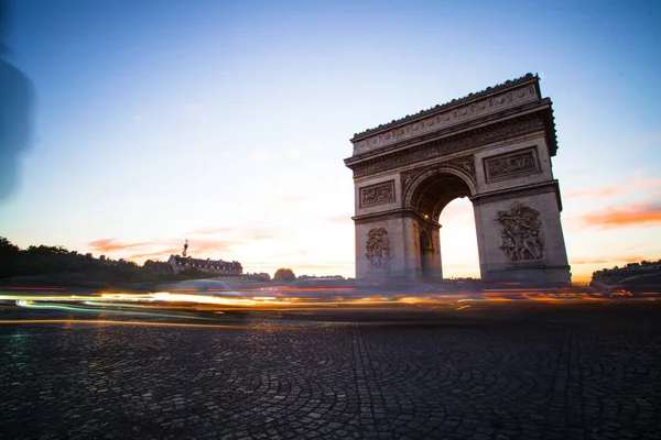 París Octubre 2016 Arco Triunfal Del Etoile Arco Del Triunfo — Foto de Stock