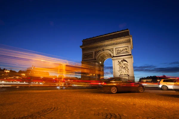 París Octubre 2016 Arco Triunfal Del Etoile Arco Del Triunfo — Foto de Stock