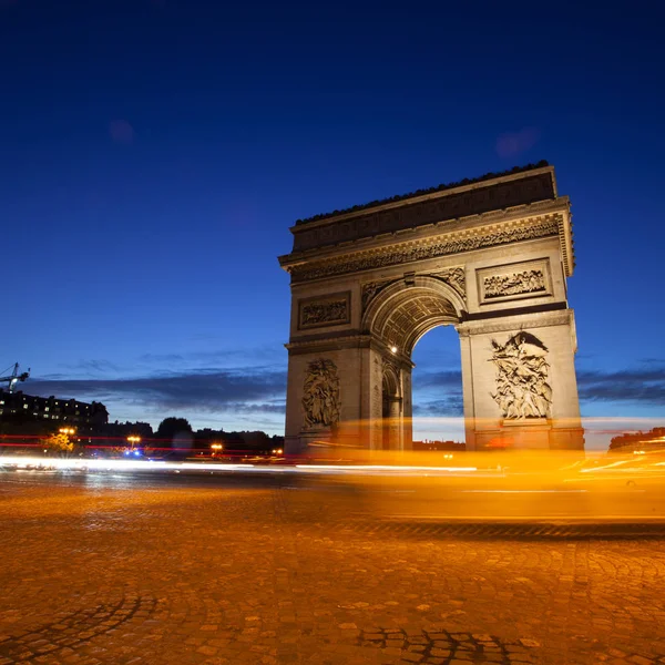 Paris Outubro 2016 Arco Triunfo Etoile Arco Triunfo Monumento Foi — Fotografia de Stock