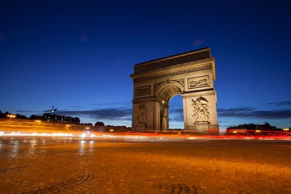 París Octubre 2016 Arco Triunfal Del Etoile Arco Del Triunfo — Foto de Stock