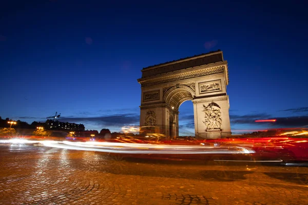 Paris Outubro 2016 Arco Triunfo Etoile Arco Triunfo Monumento Foi — Fotografia de Stock