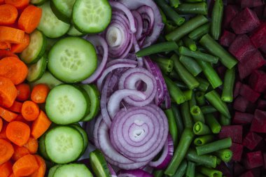 karışık sebze arka plan