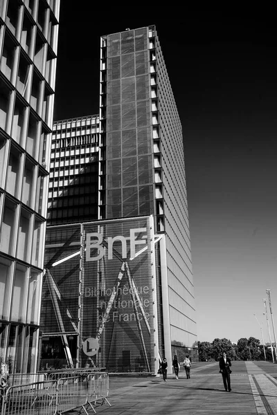 Paris Frankrijk Oktober 2016 Gebouwd 1995 Het Glas Van Landmark — Stockfoto