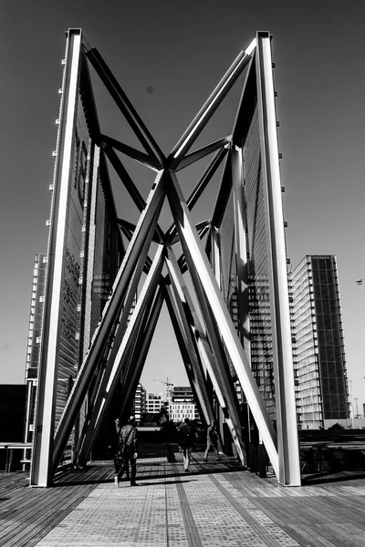 Paris France Octobre 2016 Construit 1995 Bâtiment Historique Verre Bibliotheque — Photo