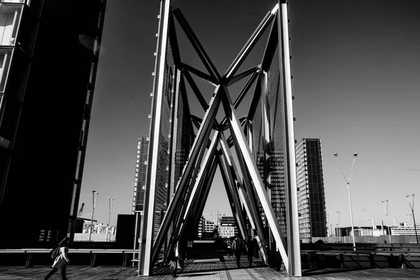 Paris France Octobre 2016 Construit 1995 Bâtiment Historique Verre Bibliotheque — Photo