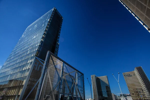 París Francia Octubre 2016 Construido 1995 Emblemático Edificio Cristal Biblioteca —  Fotos de Stock