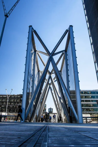 París Francia Octubre 2016 Construido 1995 Emblemático Edificio Cristal Biblioteca —  Fotos de Stock