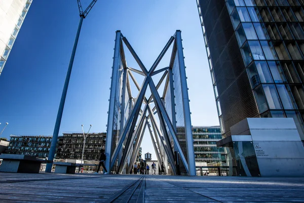 París Francia Octubre 2016 Construido 1995 Emblemático Edificio Cristal Biblioteca —  Fotos de Stock