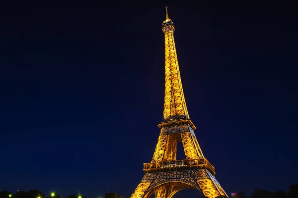 Paris October Light Performance Show October 2016 Paris Eiffel Tower — Stock Photo, Image