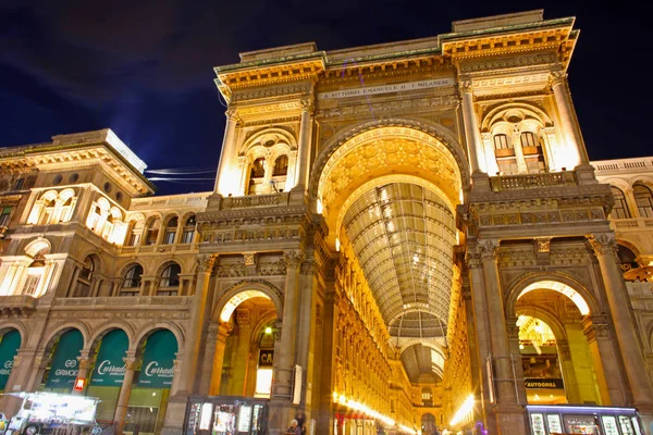 Milan Talya Eylül Galleria Vittorio Emanuele Eylül 2012 Milano 1865 — Stok fotoğraf