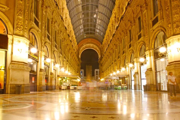 Milão Itália Setembro Galleria Vittorio Emanuele Setembro 2012 Milão Dos — Fotografia de Stock