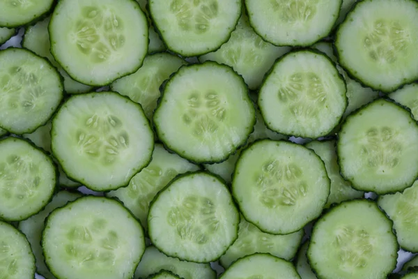 Αγγουράκι πράσινο φόντο - υγιεινή διατροφή — Φωτογραφία Αρχείου