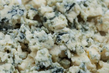 mavi peynir kapatın. peynir arka plan