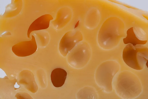 Konsistens av ost, närbild — Stockfoto