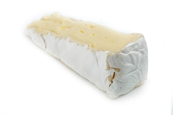 Isolement fromage brie sur blanc — Photo