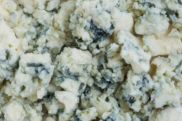 Primer plano de queso azul. Fondo de queso — Foto de Stock