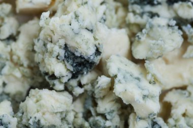 mavi peynir kapatın. peynir arka plan