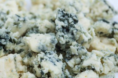 mavi peynir kapatın. peynir arka plan