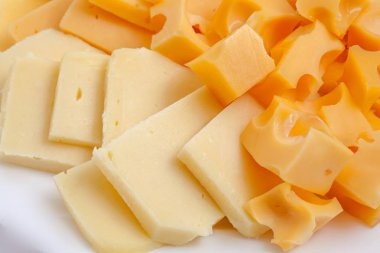 Karışım-in farklı Hollanda peynir, arka plan