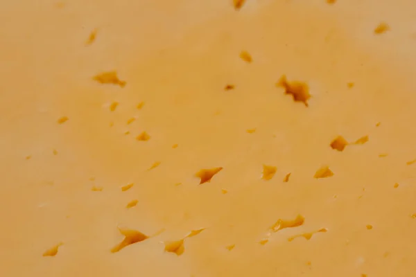 Textura de queijo, close-up — Fotografia de Stock