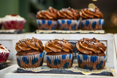 Kekler çeşitli pastane