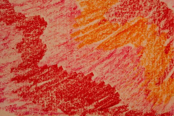 Pastel pen (oil pen) bright abstract drawing , background