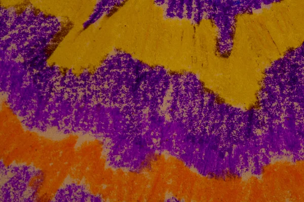 Pastel pluma (pluma de aceite) dibujo abstracto brillante, fondo — Foto de Stock