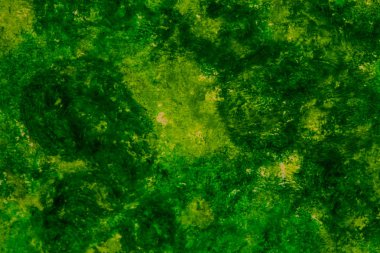 Pastel kalem (yağ kalemi) Yeşil soyut çizim, arka plan