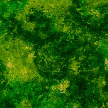 Pastel kalem (yağ kalemi) Yeşil soyut çizim, arka plan