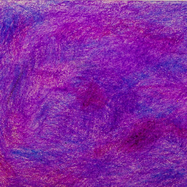 Pastell penna (olja penna) violett och lila abstrakt ritning, backgro — Stockfoto