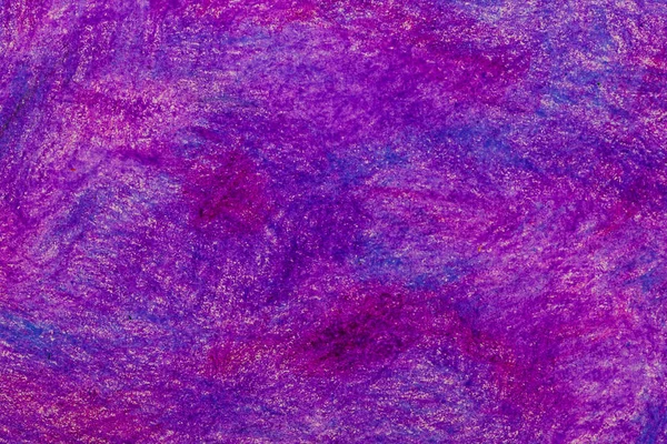 Pastelové pero (olejové pero) fialová a fialová abstraktní kresba, backgro — Stock fotografie