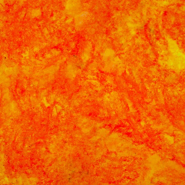 Pastelové pero (olejové pero) oranžový a červený abstraktní výkres, backgroun — Stock fotografie