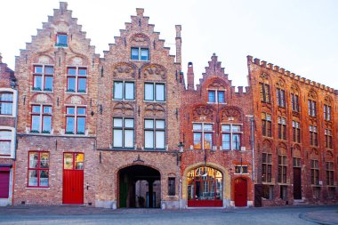 Sokak ve evler, Brugge, Belçika