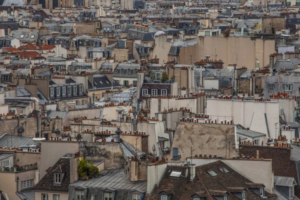 Vue Paris Depuis Tour Notre Dame Paris — Photo