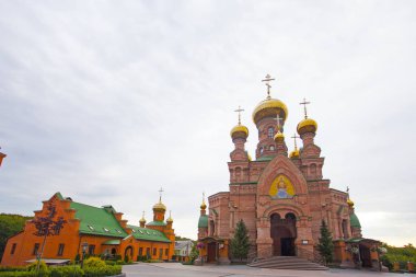Kiev, Ukrayna. Goloseevo manastır kilisesi 
