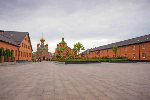 Kiev Ukraina Goloseevo Klosterkyrka — Stockfoto