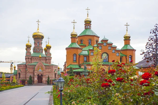 Kiev Ucraina Chiesa Del Monastero Goloseevo — Foto Stock
