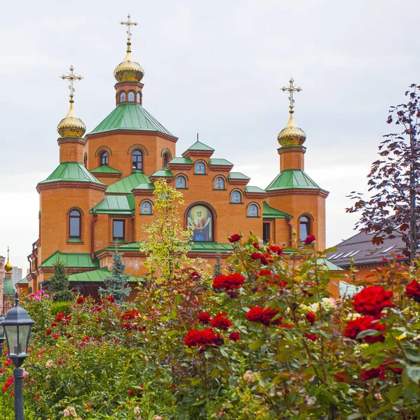 Kiev Ucraina Chiesa Del Monastero Goloseevo — Foto Stock