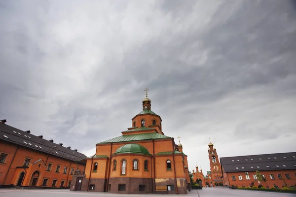 戈洛西夫斯基圣保护修道院在基辅 乌克兰 — 图库照片