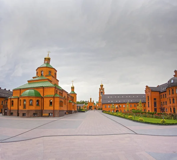 Kiev Ukraina Goloseevo Klosterkyrka — Stockfoto