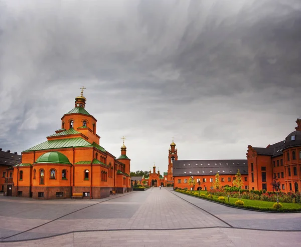 乌克兰 戈洛舍沃修道院教堂 — 图库照片