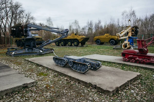 Pripyat Chernobyl Ukraine Radio Controlled Equipment Radiation Treatment Ghost City — Stock Photo, Image