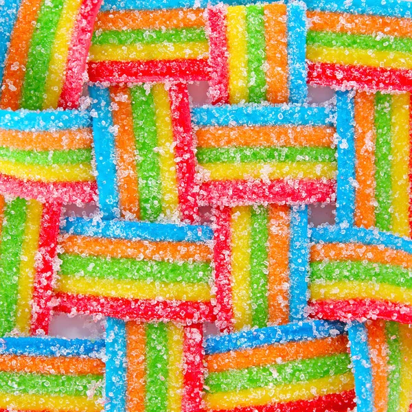 Jelly cukorka cukorka háttér — Stock Fotó